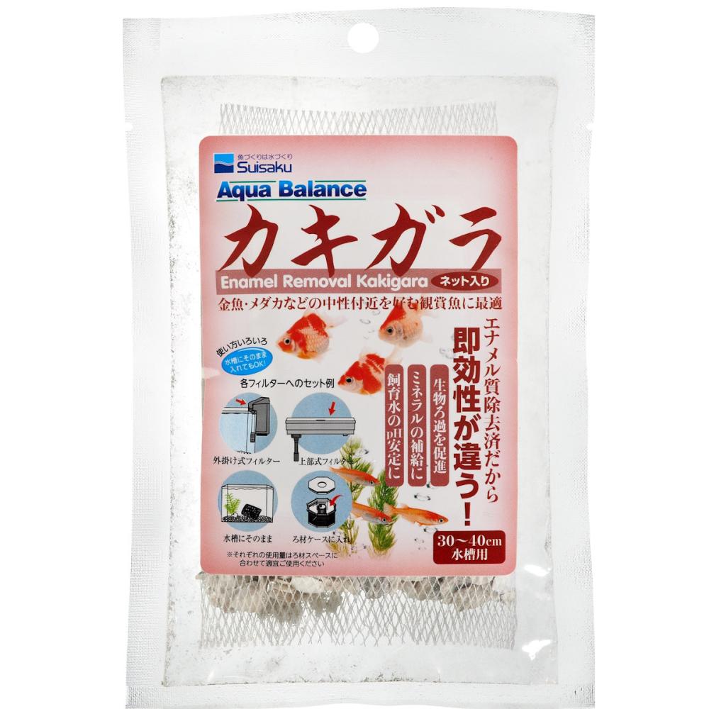 水作　カキガラ　ネット入り　ミニパック　９０ｇ