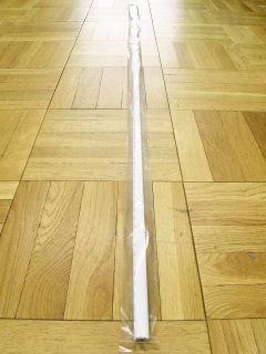 インテリアフラッシュ棚柱　ホワイト２本入