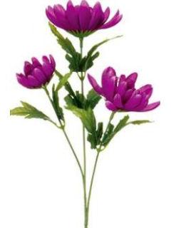 造花　マム×３（ラベンダー）　　ＦＦ－２６１６　ＬＡＶ