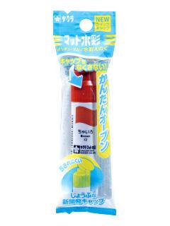 サクラ　マット水彩単色ポリチューブ入り　ちゃいろ