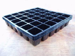 連結ポット　黒　１０個入り　３６穴