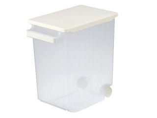 袋ごと米びつ　１０ｋｇ　クリア