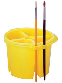 デビカ　筆洗　ブラシ付　４本足