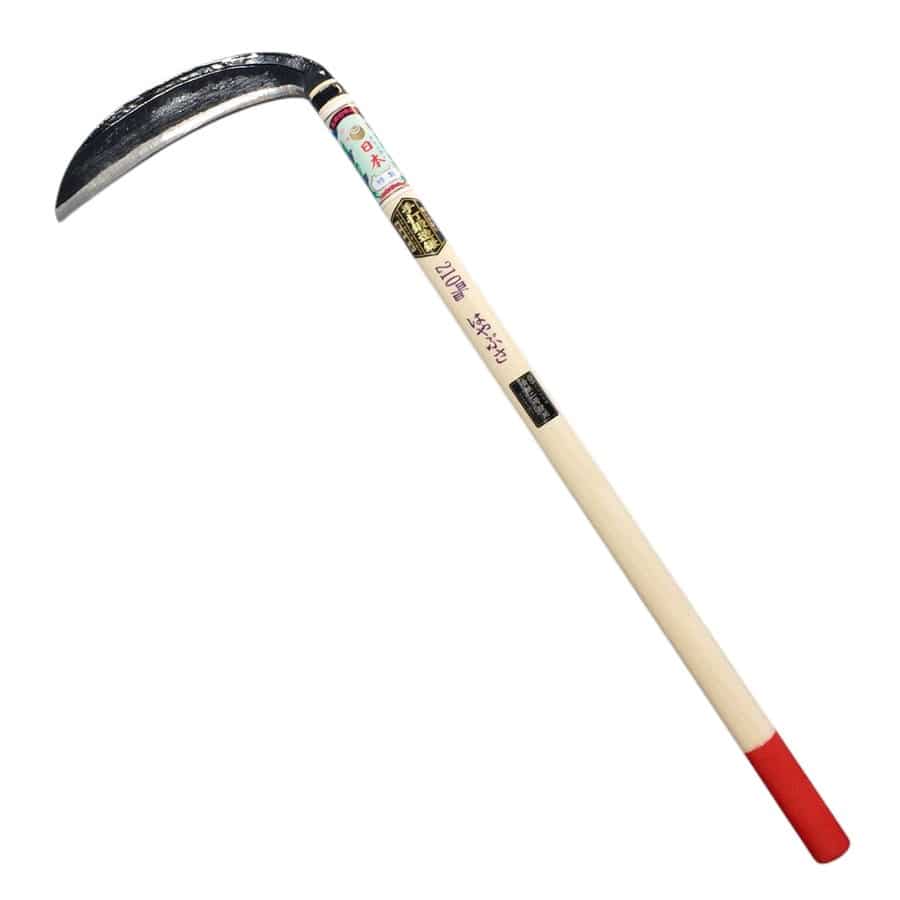 玉日本　はやぶさ鎌　手打鍛造鎌　青紙二号　２１０ｍｍ