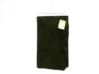 アテーナライフ　座布団カバー　紋菊　グリーン　５９×６３ｃｍ　八反判