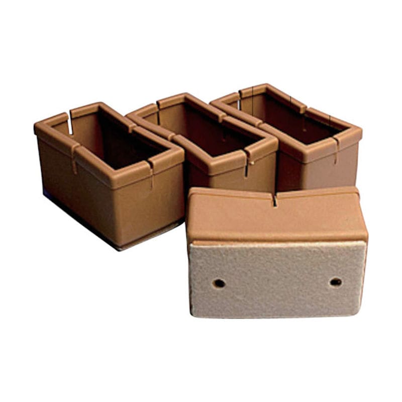 和気産業　ワイドフェルトキャップ　長角脚専用　４個入り　ＧＫ－８０５