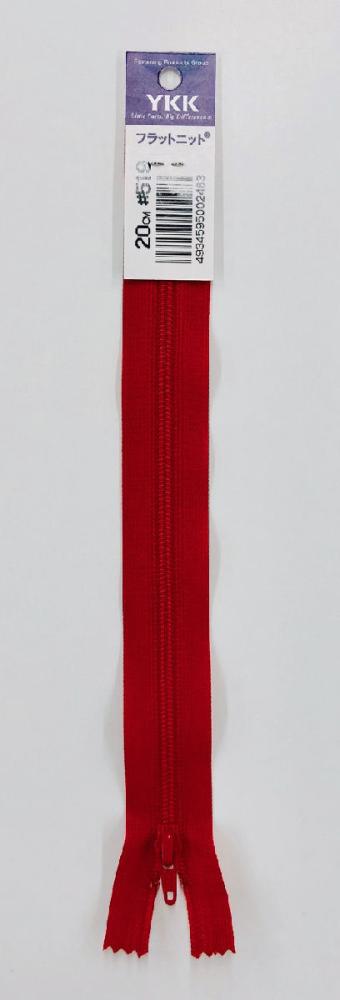 フラットニットファスナー　２０ｃｍ　５１９
