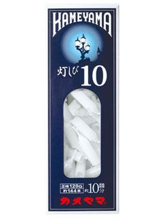 カメヤマ　ローソク　灯しび　１０号　極小豆ダルマ　約１２０ｇ