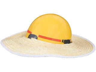 ヘルメット用麦わらバイザー　ＡＱＭ