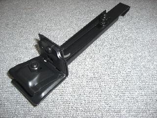 スノーガード取付金具平葺用　亜鉛（黒）　Ｄ－４０８Ｉ型