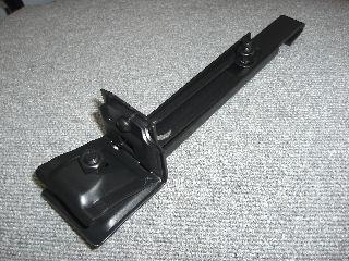 スノーガード取付金具平葺用　ステン（黒）　Ｄ－４０８Ｉ型