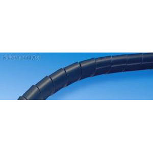 タイトンスパイラルチューブ　直径６ｍｍ　黒　ＴＳ６Ｗ０１