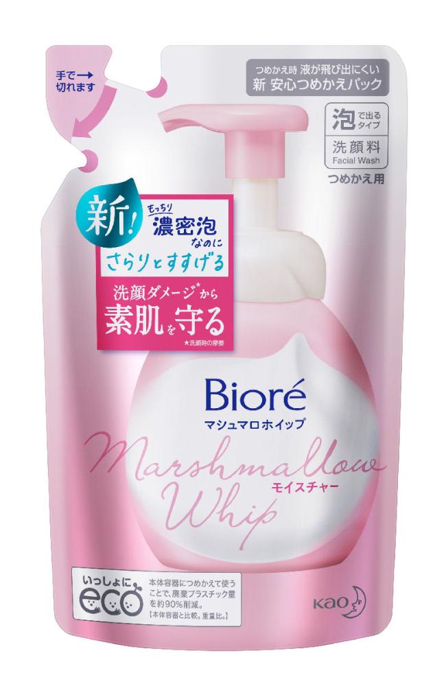 花王　ビオレ　マシュマロホイップ　モイスチャー　詰め替え用　１３０ｍＬ