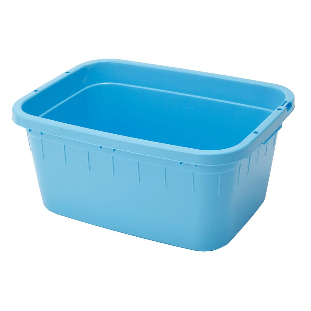 トンボ　角型タライ　６０型（６２L)　ブルー　食品衛生法適合
