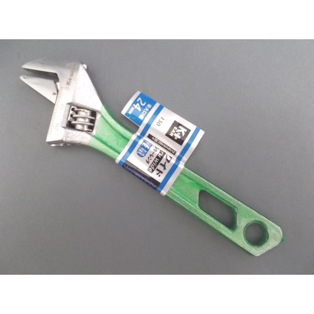 軽ワイドモンキーレンチ　１５０ｍｍ