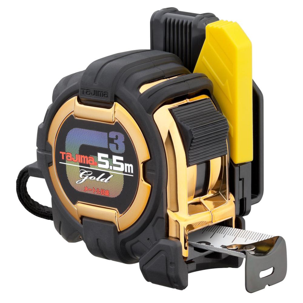 タジマ（ＴＪＭデザイン）　セフＧ３ゴールド　ロック２５　５．５Ｍ　　　ＳＦＧ３ＧＬ２５－５５ＢＬ