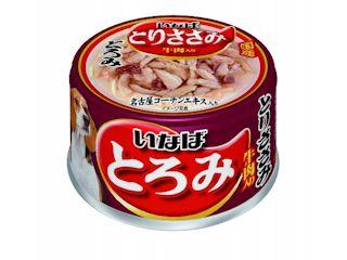 いなば　とろみ　とりささみ牛肉入り　８０ｇ