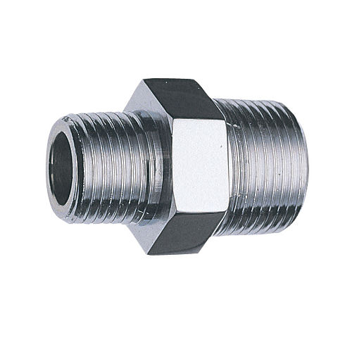 ＳＡＮＥＩ（サンエイ）異径六角ニップル　ネジ径Ｒ３／４×Ｒ１／２　ＪＴ７０１－２０Ｘ１３