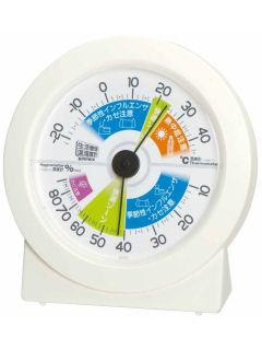 エンペックス　生活管理温湿度計　ＴＭ－２８８０　オフホワイト