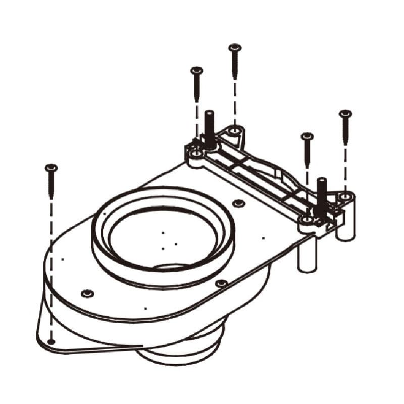 ＩＮＡＸ簡易水洗トイレリフォーム用ソケット　ＣＦ―３ＡＴＷ