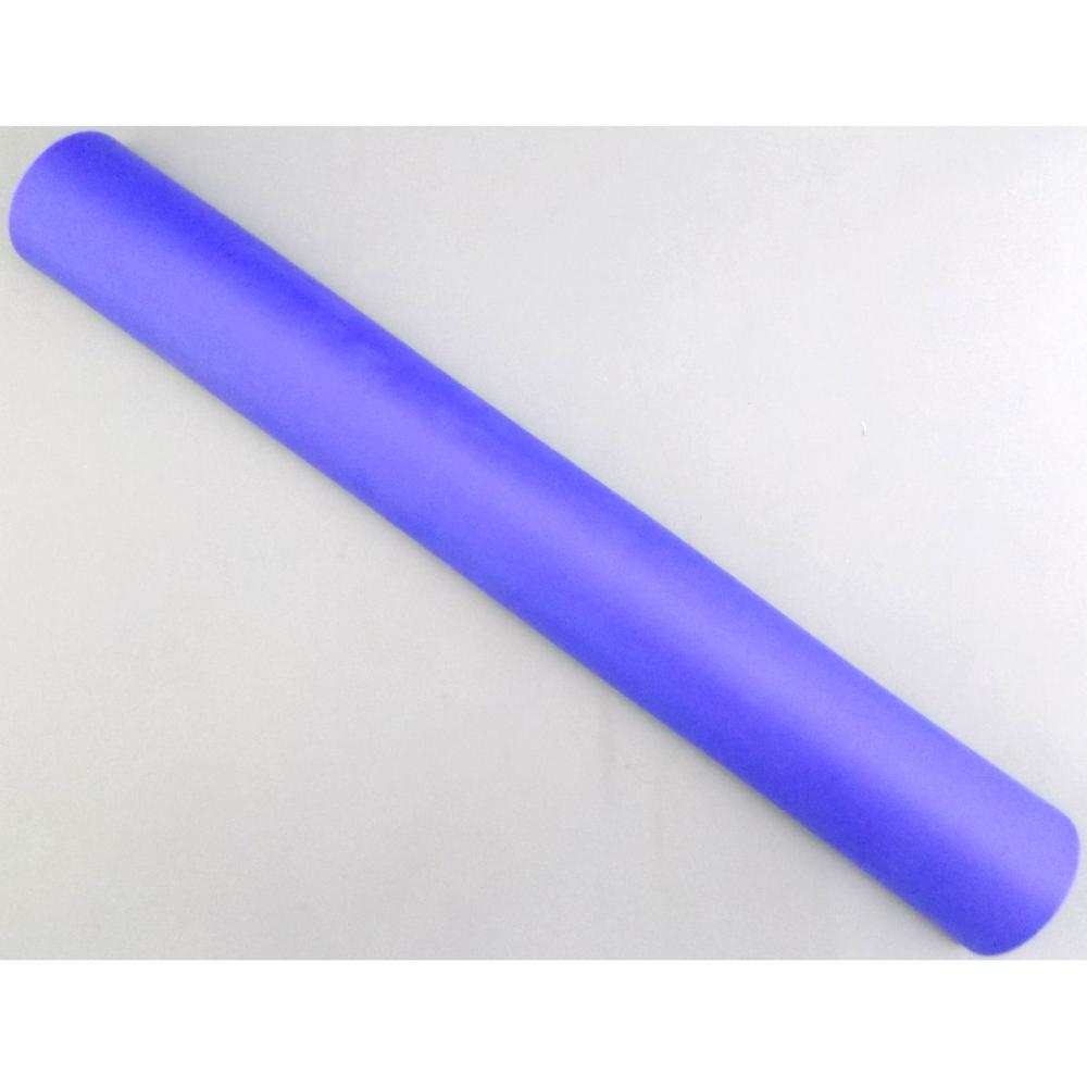 クッション　半月型　ブルー