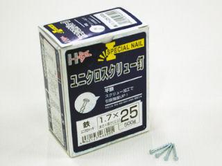 ＳＰユニクロスクリュー釘　＃１４×３８　５００ｇ