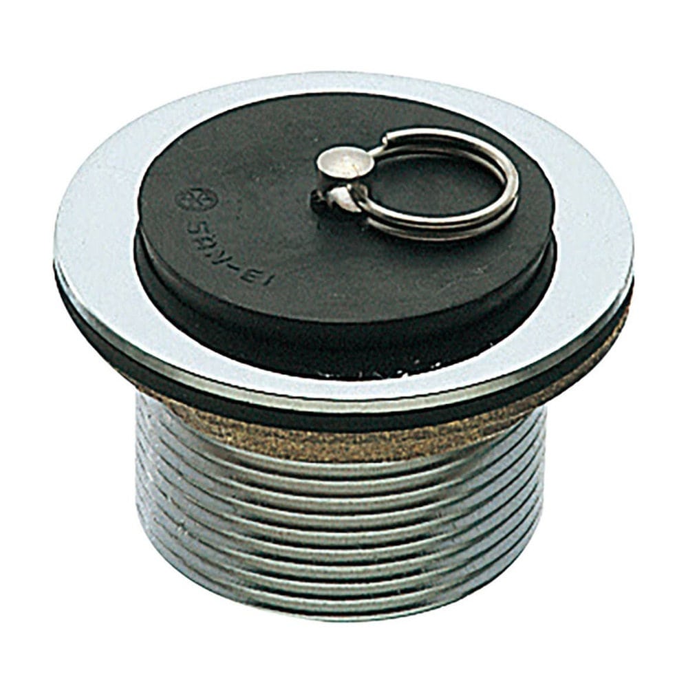 ＳＡＮＥＩ（サンエイ）ゴム栓付風呂栓（ネジ付）　呼び２５　Ｈ２１－２５