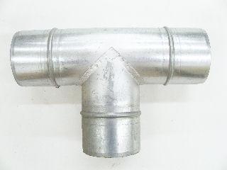 亜鉛引スパイラルダクト用　Ｔ管　１００ｍｍ