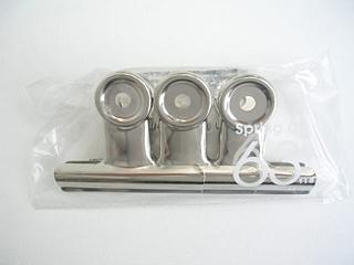 目玉クリップ　シルバー　＜大＞