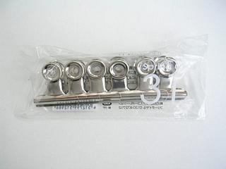 目玉クリップ　シルバー　＜小小＞