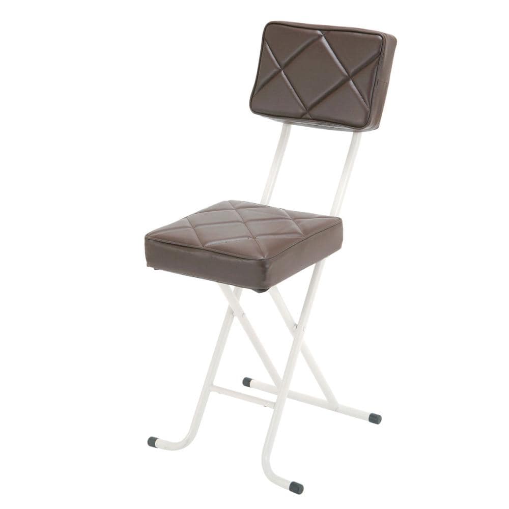 ＹＡＭＡＺＥＮ（山善）　フォールディングチェア　ブラウン　ＹＺＸ－５６