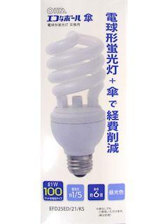 【アウトレット品】エコなボール１００Ｗ型ＥＦＤ２５ＥＤ／２１／ＫＳ