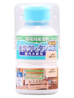 和信ペイント　水性ウレタンニス　透明クリヤー　１３０ｍＬ