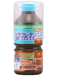 和信ペイント　水性ウレタンニス　チーク　３００ｍＬ