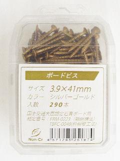 カラーボードビス　ＰＶＣ　３．９×４１　ゴールド