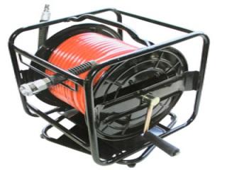 ＥーＶａｌｕｅ　エアホースリール　回転３０ｍ