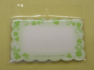 ササガワ　ファンタジーカード　ファンシークローバー