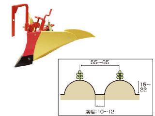 クボタ　ニューイエロー培土機（尾輪付）　TRS３０　TRS３００用