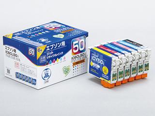 リサイクルインクカートリッジ　ＪＩＴ－Ｅ５０６ＰＺ　（ＢＫ／Ｃ／Ｍ／Ｙ／ＬＣ／ＬＭ）６色セット