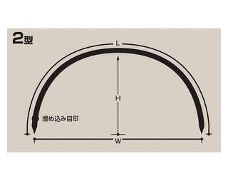 セキスイトンネル支柱（１１Ｓ－２３０）２型支柱径１１×幅１，８００×高さ１，０２０ｍｍ