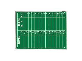 ナカバヤシ　スチールグリーンボード　６１×４６ｃｍ　壁掛け月間予定　縦書き　ホＧＭ－Ｈ１５２Ｔ