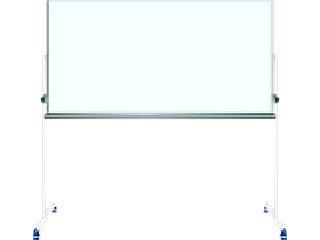 スチールホワイトボード　両面脚付　無地　ホ－ＷＫ－ＵＶ３６
