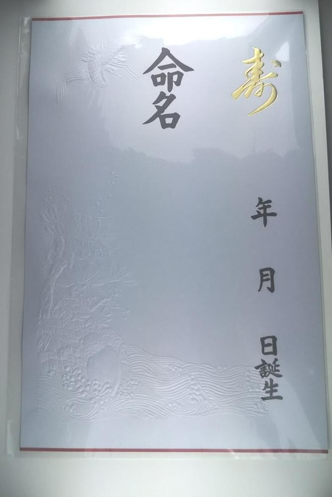 命名用紙　メイ－１０３