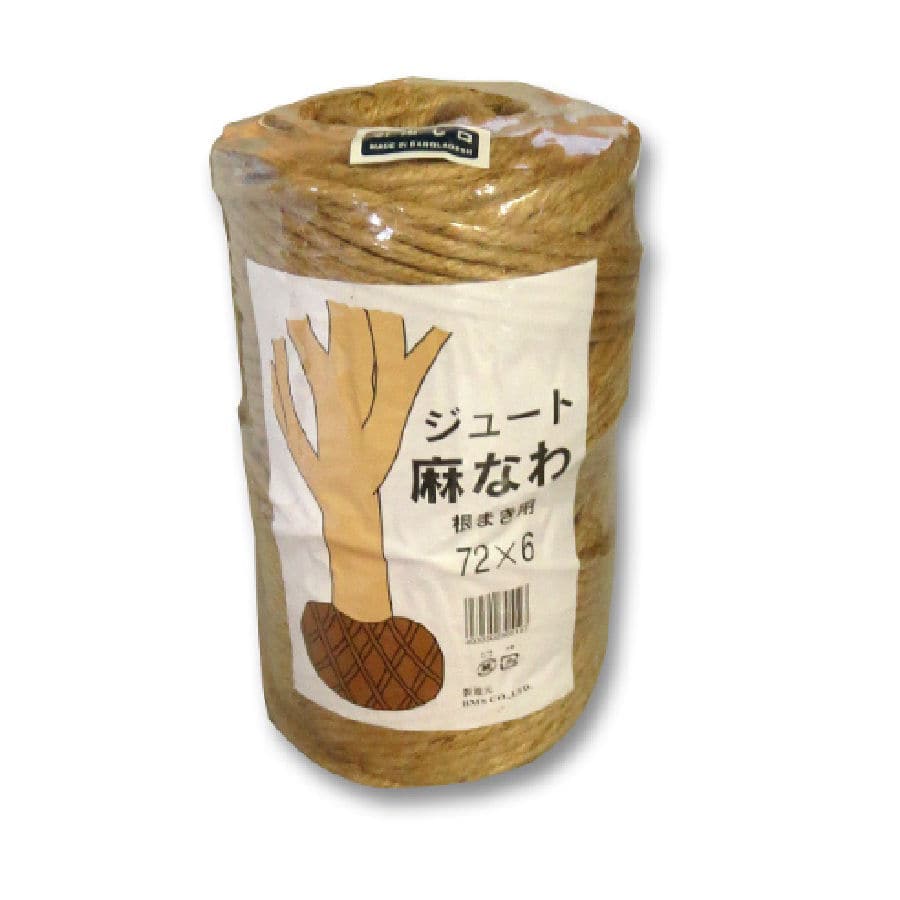 ジュート麻なわ　６本撚り　７２×６