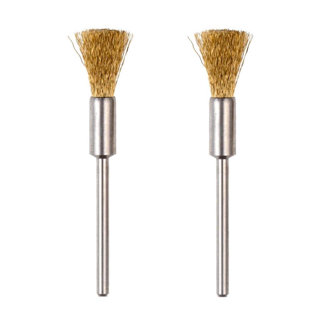 プロクソン　真鍮ワイヤーブラシ　ほうき型　２本入り　＃２８９６１