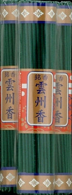 日本香堂　雲州香短寸　３把入　（島根県）