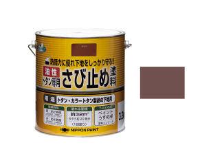 トタン専用さび止め塗料　赤さび　３．２ｋｇ