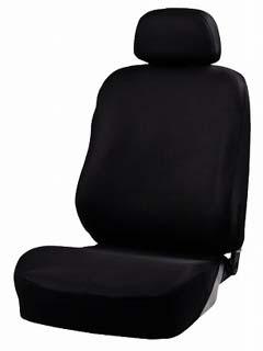 ＢＦ　カラードカバーシートカバー　フロント　１枚　ブラック