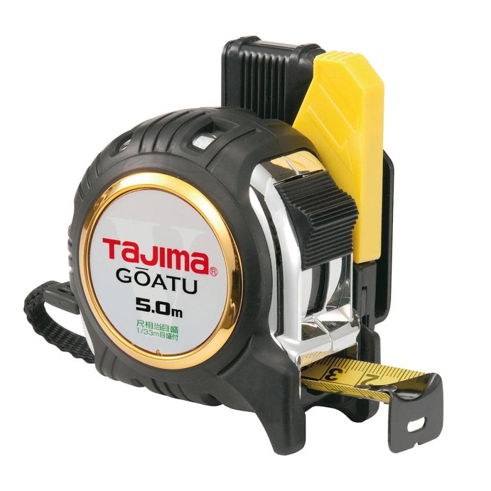タジマ（ＴＪＭデザイン）　セフＧロック２５　５．０Ｍ　尺目盛　　ＧＡＳＦＧＬ２５５０Ｓ