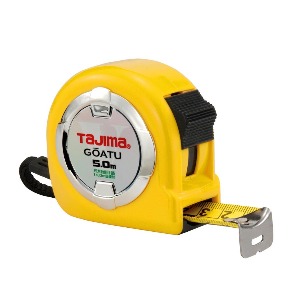 タジマ（ＴＪＭデザイン）　剛厚ロック２５　　５Ｍ　尺目盛　ＧＡＬ２５５０Ｓ